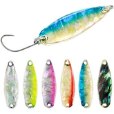 Reflective Mini Ice Fishing Spoon Lures - GOTURE